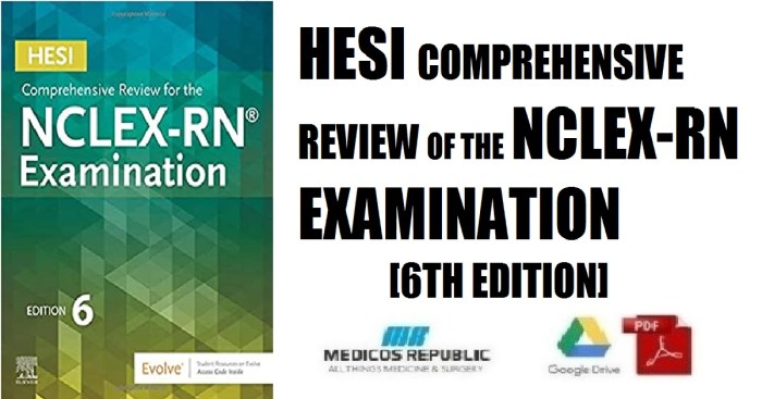 Hesi comprehensive review for the nclex-rn examination 7th edition